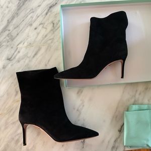 Aquazzura
Matignon 80mm suede boots
37